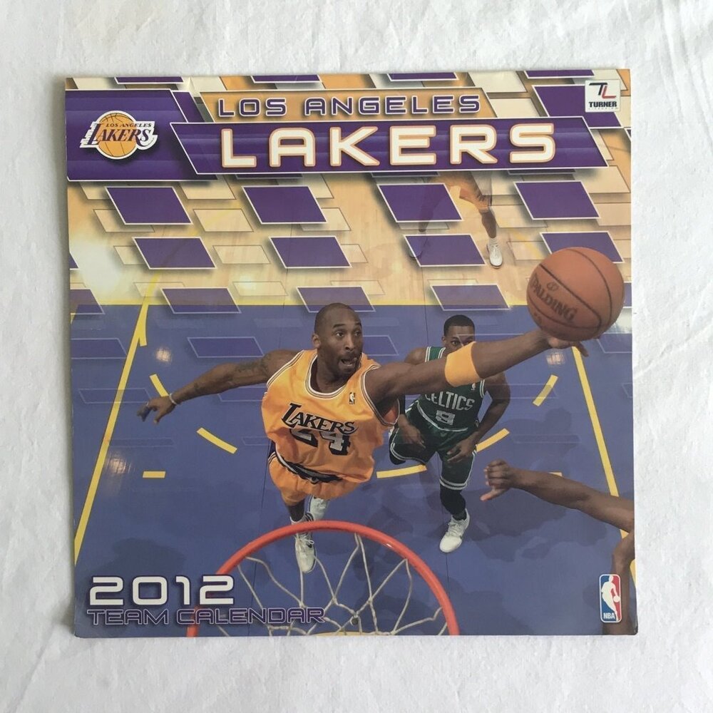 2012 LOS ANGELES LAKERS 12 x 12 WALL CALENDAR